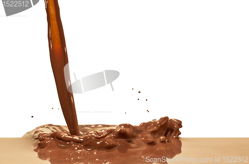 Image of chocolate splash