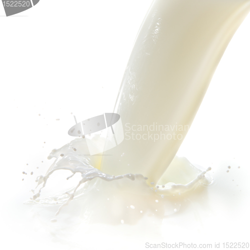 Image of milk splash