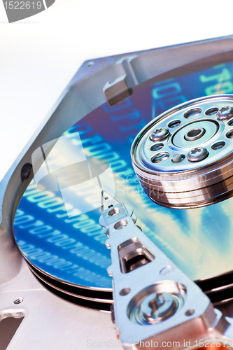 Image of hard drive internals