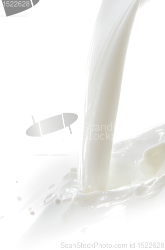 Image of milk splash