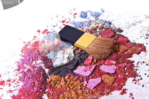 Image of crushed eyeshadow