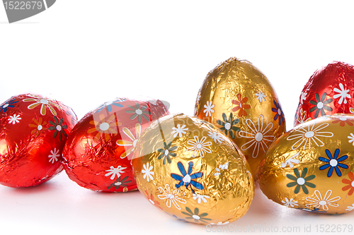 Image of chocolate easter eggs