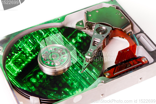 Image of hard drive internals