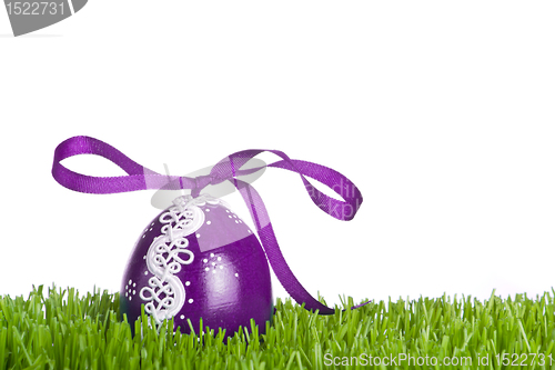 Image of easter egg in grass