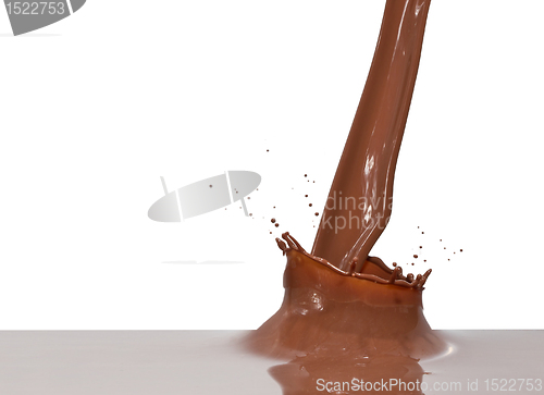 Image of chocolate splash