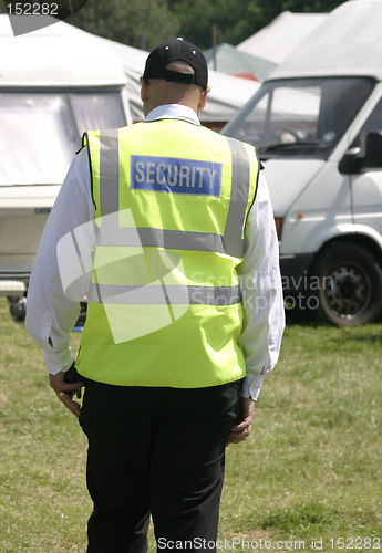 Image of security man