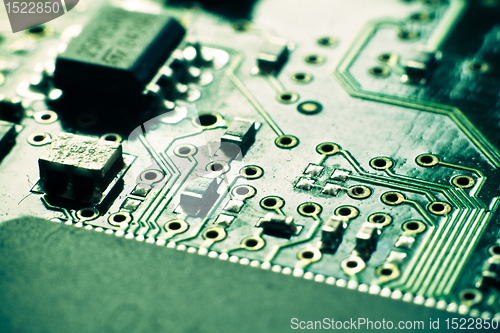 Image of electronic circuit board