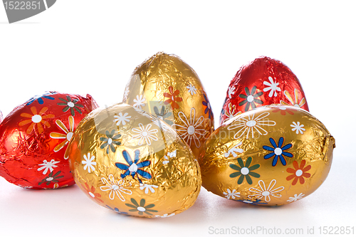 Image of chocolate easter eggs