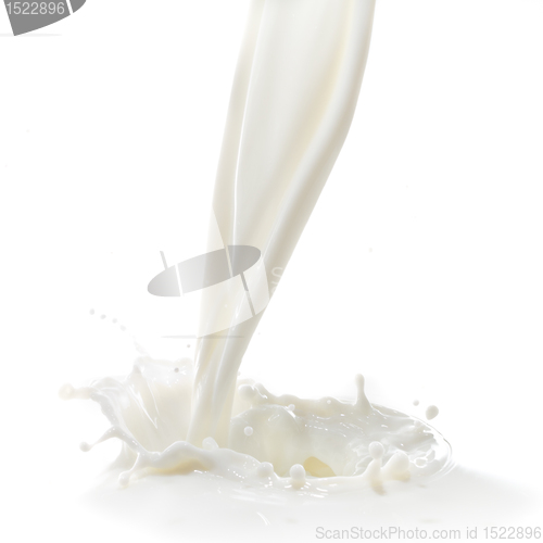 Image of milk splash