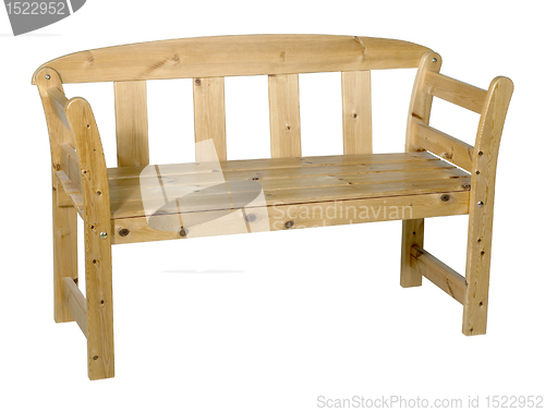 Image of wooden bench