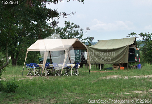 Image of camp in Uganda