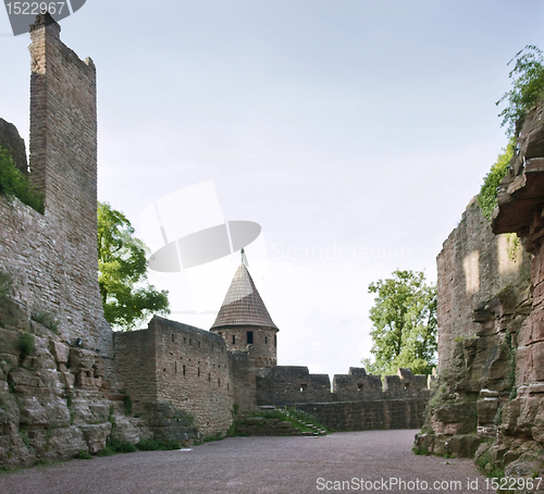 Image of Wertheim Castle detail at summer time