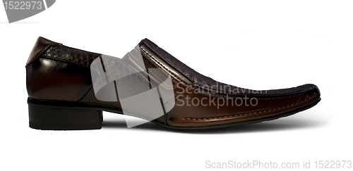 Image of mens shoe sideways
