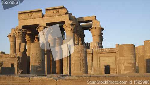 Image of Kom Ombo temple detail
