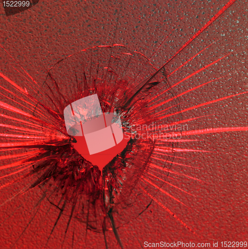 Image of red shot