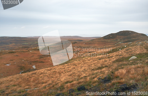 Image of fantastic colored scottish landscape