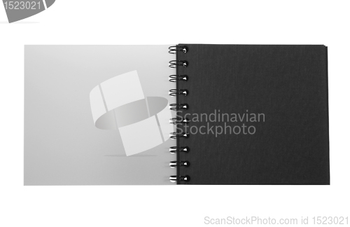 Image of booklet with spiral binding