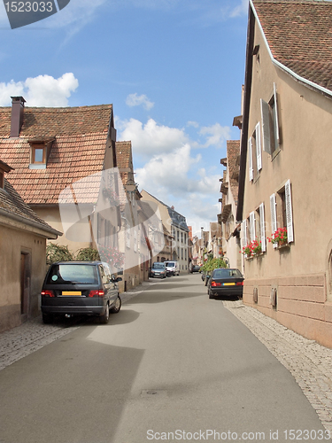 Image of street scenery in Mittelbergheim