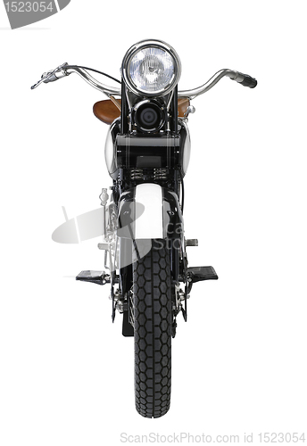 Image of frontal motorbike