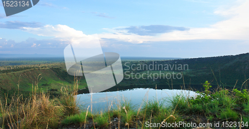 Image of Chambura Gorge at evening time