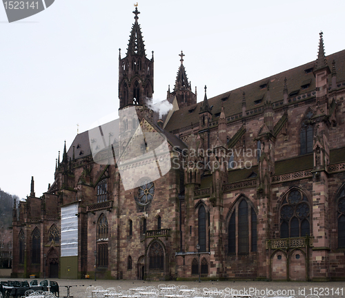 Image of cathedral in Freiburg