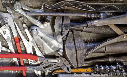 Image of lots of hand tools