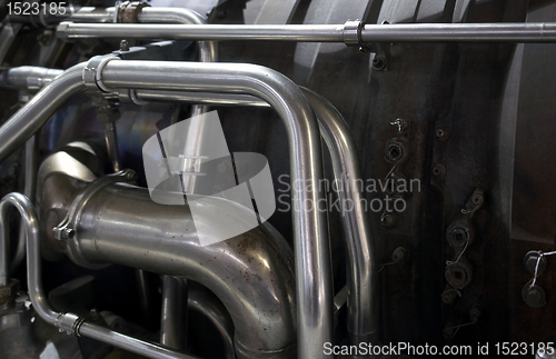 Image of steam engine detail