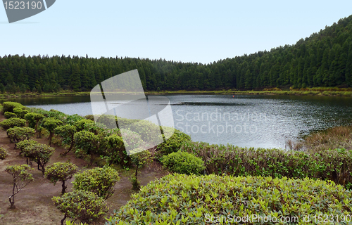 Image of waterside scenery at the Azores
