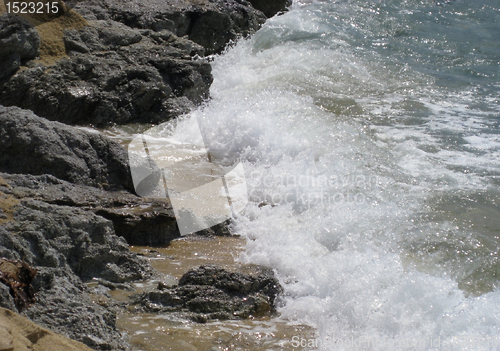 Image of coastal surf scenery