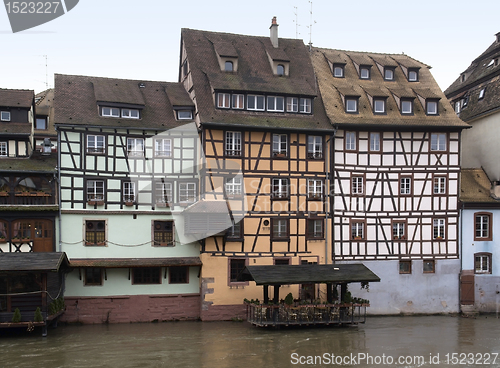 Image of canal scenery in Strasbourg