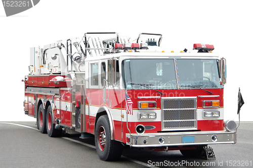 Image of american fire engine