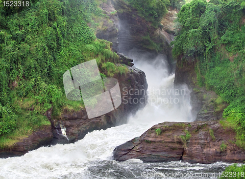 Image of Murchison Falls whitewater scenery