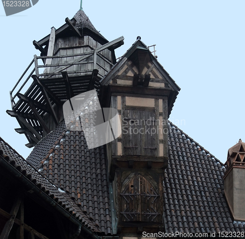 Image of Haut-Koenigsbourg Castle detail