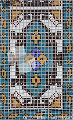 Image of abstract mosaic detail