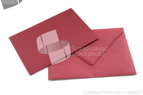 Image of red letter and envelope