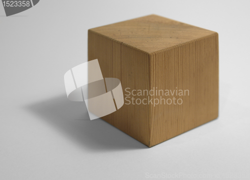 Image of wooden cube