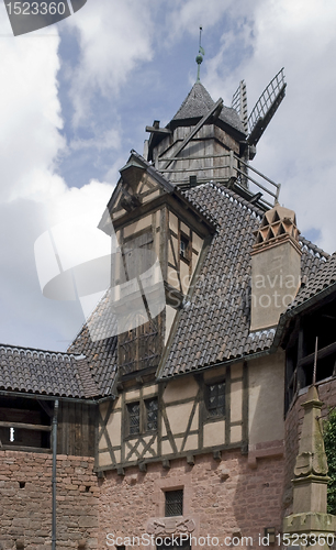 Image of Haut-Koenigsbourg Castle detail