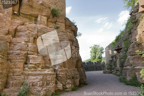 Image of passage around Wertheim Castle