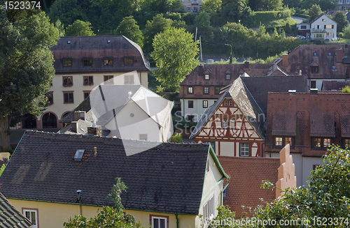 Image of Wertheim aerial detail