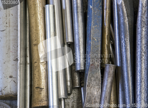 Image of abstract tools background