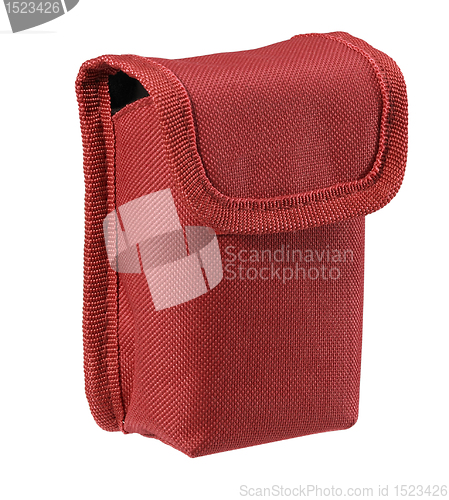 Image of red belt pouch