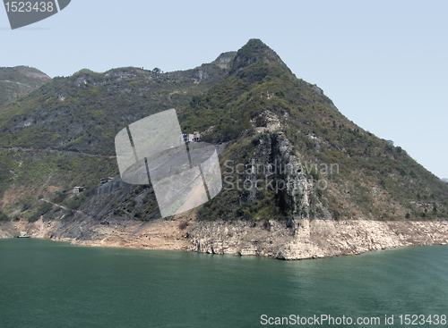 Image of sunny Yangtze River scenery