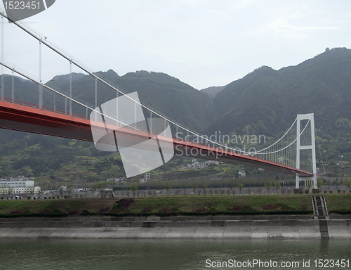 Image of bridge over Yangtze River