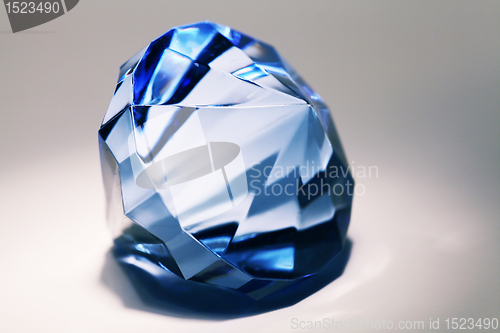 Image of big blue false diamond 