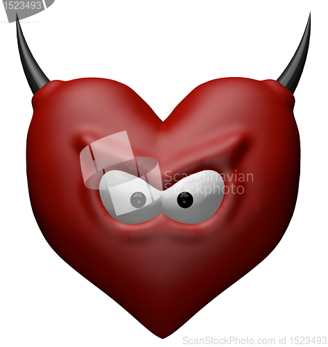 Image of devil heart