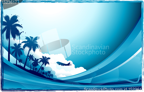 Image of Tropical background