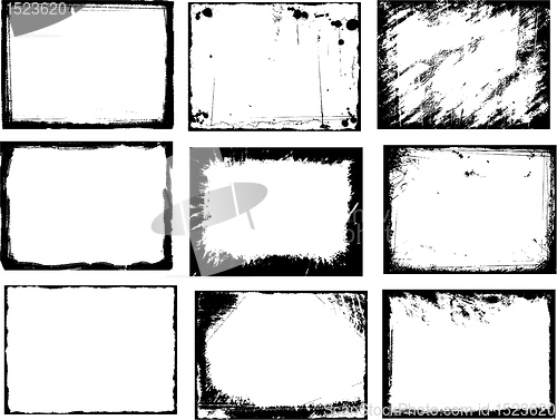 Image of Grunge frames