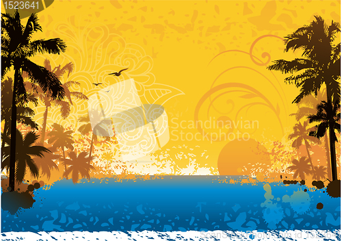 Image of Tropical background
