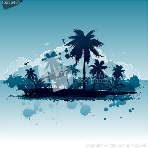 Image of Tropical background
