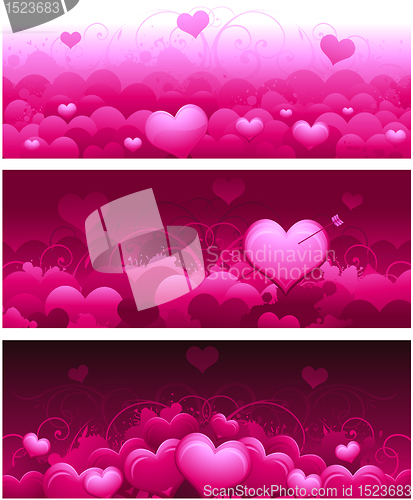 Image of Valentine's day concept background